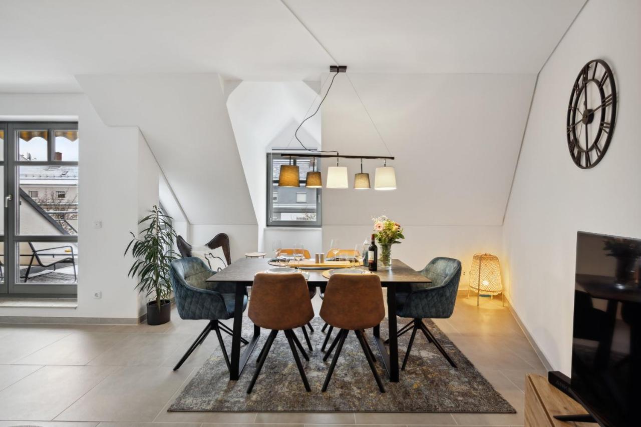 Smooth Living Apartments Augsburg Lechhausen - Free Parking Kültér fotó